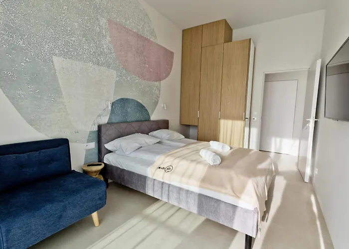 Hevenia 5 Z Widokiem Na Morze * Мжежино